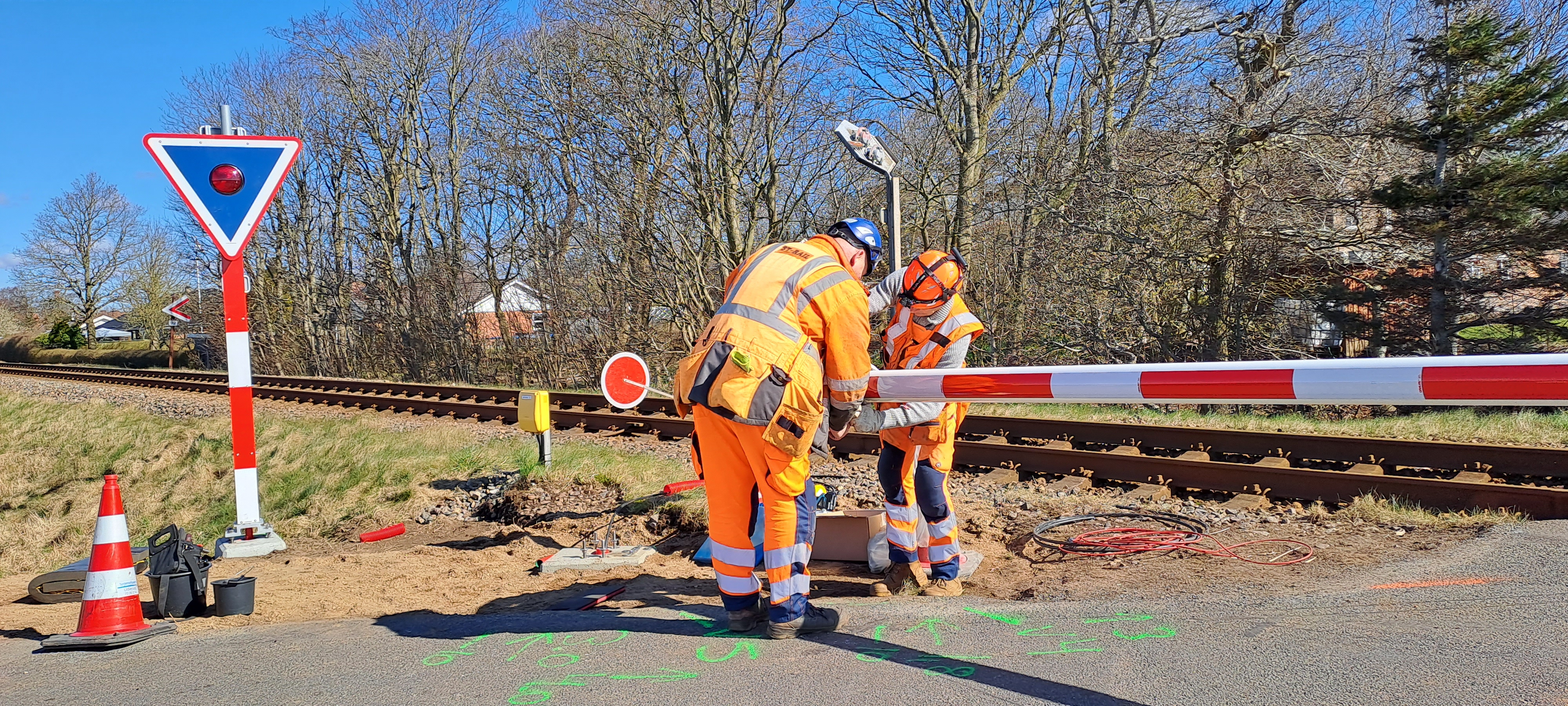 Udskiftning fra de gamle signaler til nyt signalsystem