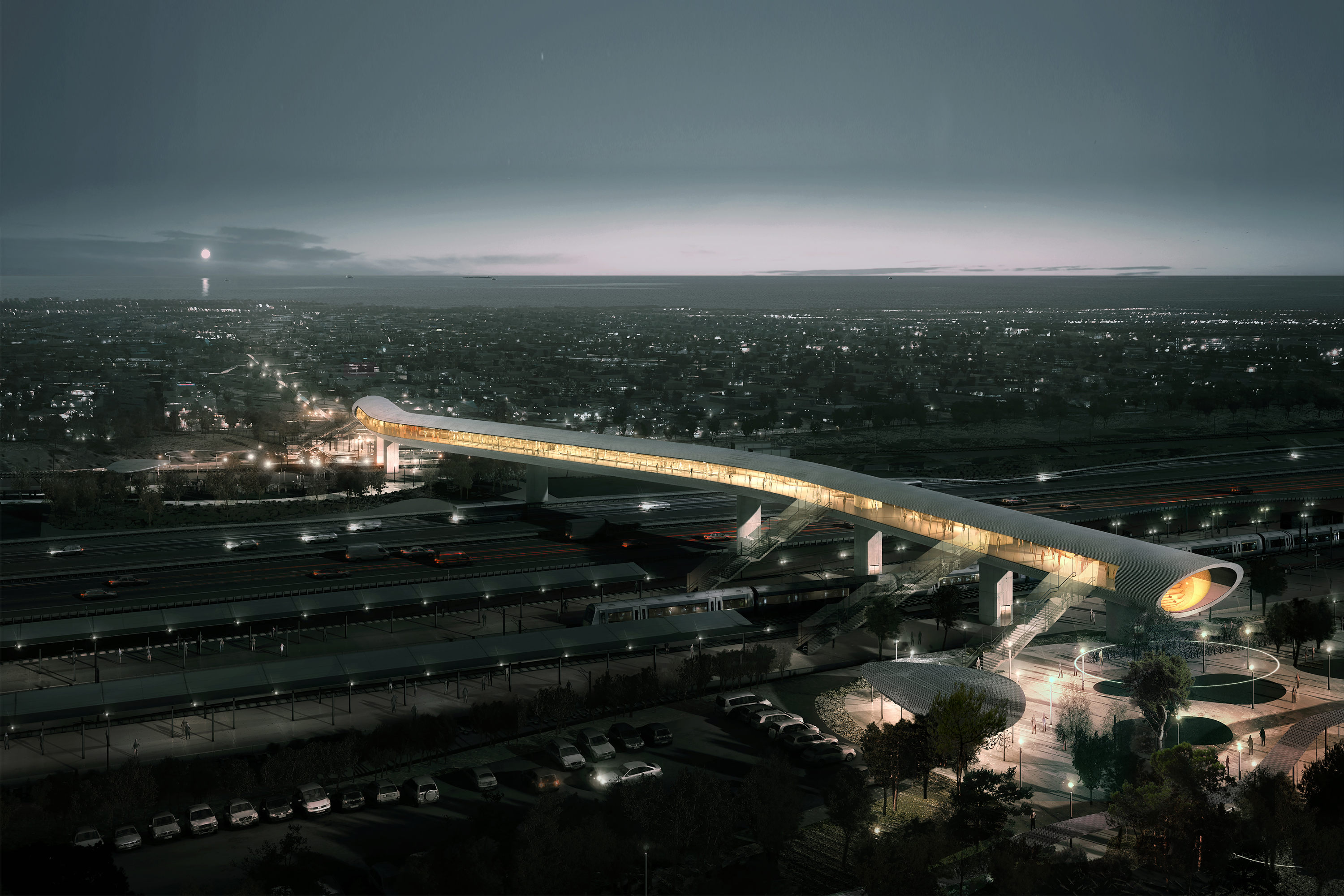 Køge Nord Station visualisering