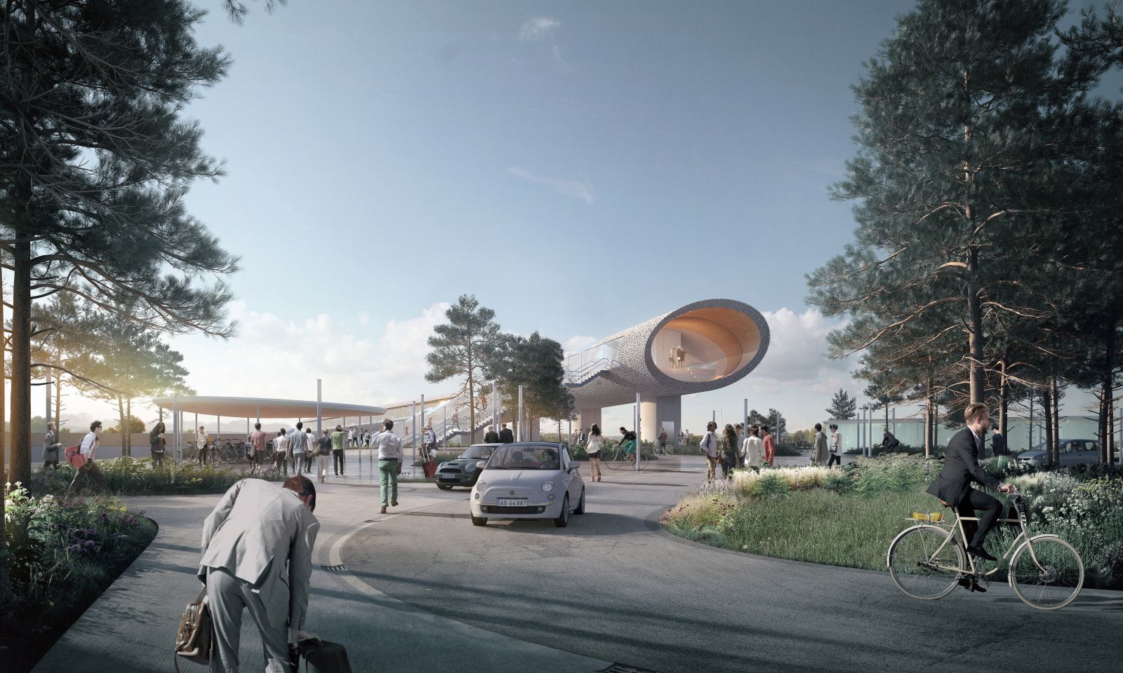 Køge Nord Station visualisering