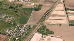 Visualisering af Vinge Station