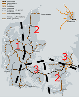 Kort over sporvedligehold