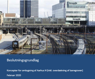 Forside af publikationen Beslutningsgrundlag Aarhus H