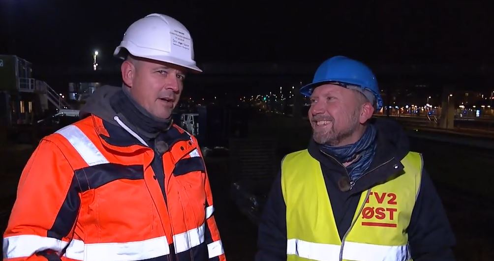 Projektleder Kristian Hoffmann fortæller om elektrificering på Ringsted Femern Banen