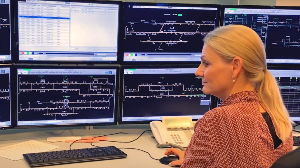 Rikke, Trafikleder i Banedanmark