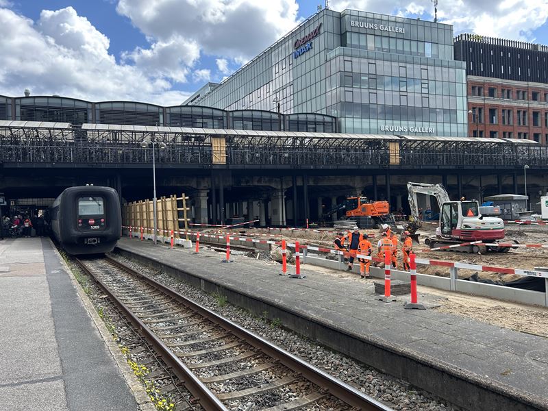 Sporarbejde på Aarhus H